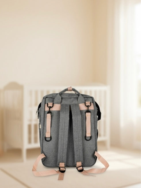 Mochila Cuna Extensible para Bebé – 2 en 1 Viaje & Descanso | Comodidad que acompaña