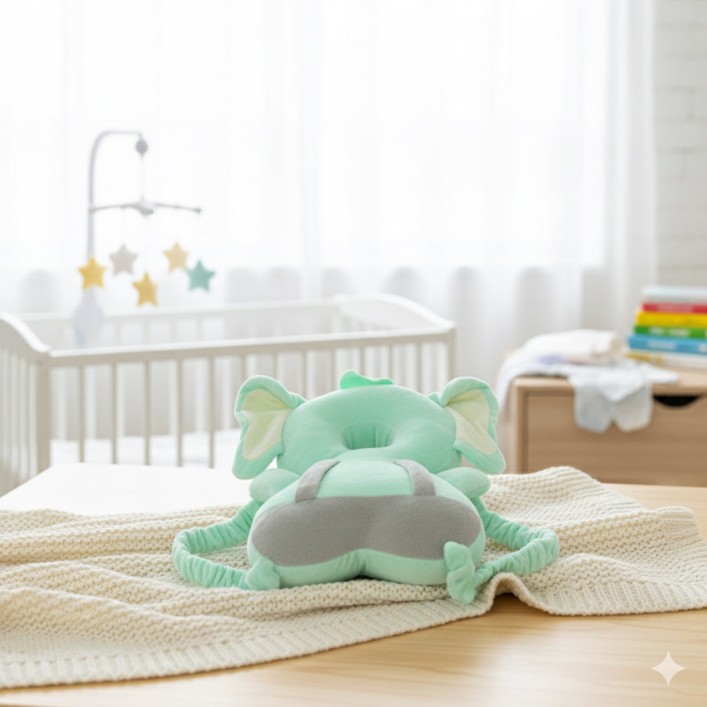 Almohadilla Anticaídas para Bebé – Elefante Azul