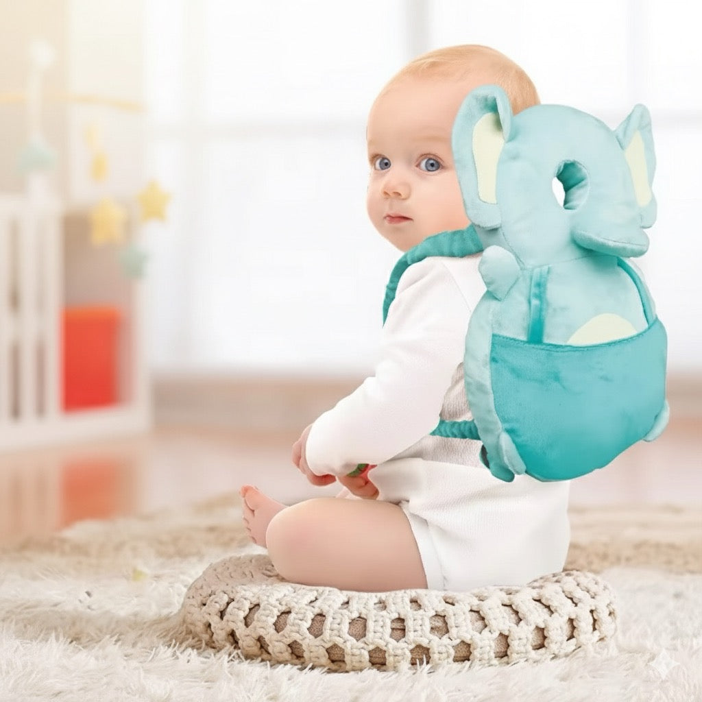 Almohadilla Anticaídas para Bebé – Elefante Azul