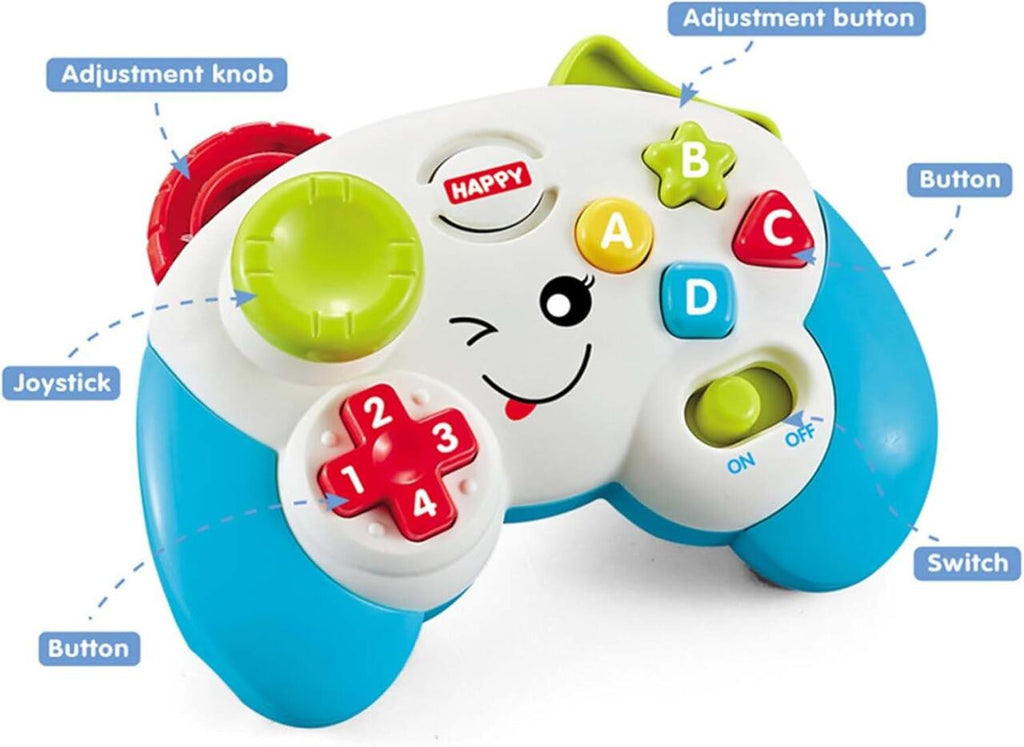 Mando de Juguete Educativo para Bebés – Luces, Sonidos y Diversión para Aprender Jugando