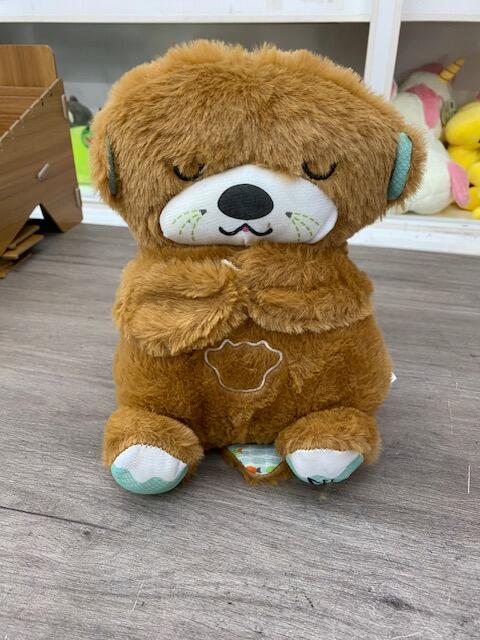 Peluche Otter Relax – Mascota Interactiva para Dormir y Calmar (Respiración + Luz Suave)