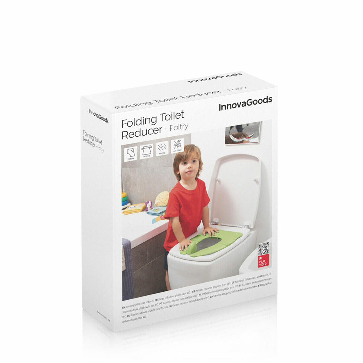 Reductor de WC Plegable para Niños